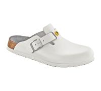 Birkenstock, Boston, scarpa in pelle antistatica, naturale, di colore bianco, taglia 41, 61378