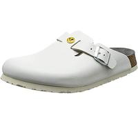 Birkenstock, Boston, scarpa in pelle antistatica, naturale, di colore bianco, taglia 41, 61378
