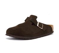 Birkenstock Boston SFB - Zoccoli Uomo, Marrone (Marron Mocca Marron Mocca), 43 EU