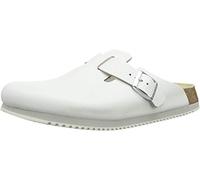 Birkenstock Boston SL Naturleder N (060134), Bianco, 37 EU