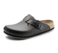 Birkenstock Boston Super Grip Leather Boston White LthrUomo
