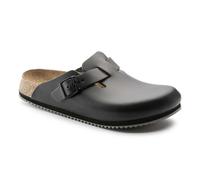 Birkenstock Boston Super Grip Stretto Nero Clog Sandalo Scarpe Da Lavoro Clogs