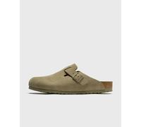 Birkenstock Boston Veloursleder men green in taglia:37