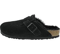 Birkenstock Boston Vl Shearling Nero - Donna Scarpe Ciabatte Sabot