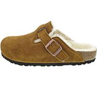 Zoccoli Birkenstock Boston VL Shearling Narrow marrone bianco - 38