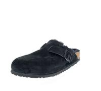 Birkenstock Boston Vl Shearling Nero - Donna Scarpe Ciabatte Sabot