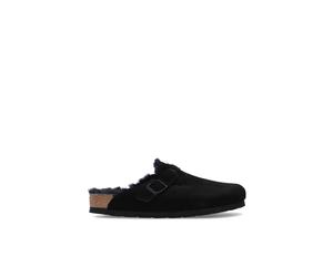 Birkenstock - Boston VL Shearling Regular Fit - - Shoes - Donna - Nero - 40 EU