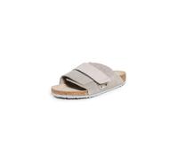 Birkenstock Boston Zoccoli da uomo in velluto a coste, Stone Coin, grigio, taglia 40 M