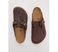 Birkenstock - Boston - Zoccoli in pelle oliata marrone habana 40