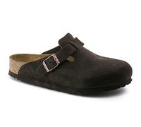 Birkenstock Boston, Zoccoli Unisex-Adulto, Noir (Black Black), 37 EU