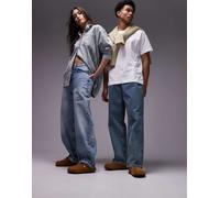 Birkenstock - Boston - Zoccoli unisex color cuoio in camoscio con interno in montone-Marrone 45