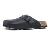 Birkenstock Boston, Zoccoli Uomo, Nero (Schwarz), 45 EU