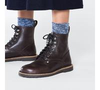 BIRKENSTOCK BRYSON MEN ROAST NATURAL LEATHER GRAINED SCARPONI UOMO CALZATA LARGA