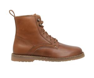 Birkenstock Bryson stivaletto uomo stringato in pelle cognac