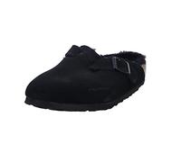 Birkenstock Classic Boston 259881 - Zoccoli in Pelliccia di Agnello, Nero, 41 EU (7,5 UK)