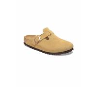 Birkenstock Boston - Zoccoli in camoscio Unisex, Miele, 36 EU