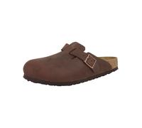 Birkenstock Boston SFB Habana, Oiled Leather, Zoccoli Unisex-Adulto, 42 EU
