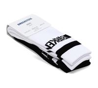 Birkenstock - Cotton Crew Stripe 2-Pack - Calze casual EU 36 bianco