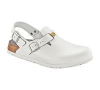 Birkenstock ESD-Clog Tokio, taglia 37, bianco, sottile, 061418-37 (576120 576128 576130 576138 576140 576148 576080 576088 576180 57618 5 5 76280 576288 2570.576080 2570.576088 2570.576120 2570.576128)