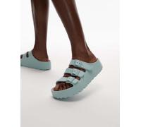 Birkenstock - Florida III Flex - Sandali in EVA verde surf con plateau 42