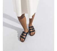 BIRKENSTOCK FLORIDA SFB BLUE CIABATTE SANDALI PLANTARE MORBIDO BLU
