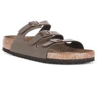 Birkenstock Florida Sfb Sandali Unisex 3 Cinghie Birko Flor Moka UK 4 - 9