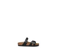 BIRKENSTOCK FRANCA BRAIDED Ciabatta donna nera in pelle 40