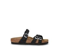 BIRKENSTOCK FRANCA BRAIDED Ciabatta donna nera in pelle 41