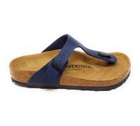 Birkenstock Gizeh 0143621 infradito blu unisex calzata regolare sughero e pelle