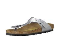 BIRKENSTOCK Donna Infradito 'Gizeh' Argento, Taglia 39,
