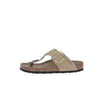 Birkenstock Gizeh Big Buckle (Nubuck) - Sandalo Infradito da Donna 36/Sandcastle-L