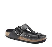 BIRKENSTOCK Gizeh Big Buckle, T-Shirt Donna, Nero, 37 EU