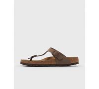 Birkenstock Gizeh Birkibuc women Sandals & Slides brown in taglia:37