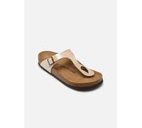 Birkenstock - Gizeh Birko Flor - Regular Argento - Zoccoli 41 Argento