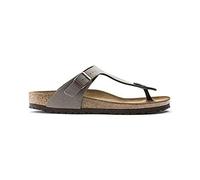 Birkenstock Gizeh Birko-Flor, Sandali Unisex - Adulto, Grigio (Stone Nubuk), 40 (Normale)