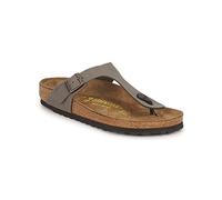 Birkenstock Gizeh Birko-Flor, Sandali Unisex - Adulto, Grigio (Stone Nubuk), 44 (Normale)