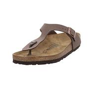 Birkenstock Gizeh Birko-Flor, Sandali Unisex - Adulto, Marrone (Mocca Nubuk), 38 (Normale)