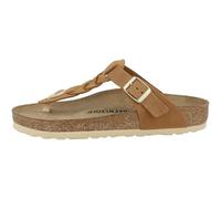 Birkenstock Gizeh Braided Cognac, Oiled Leather, Infradito Donna, 36 EU