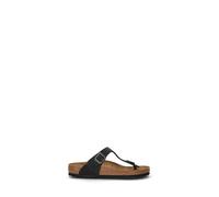 BIRKENSTOCK GIZEH BS Ciabatta donna nera in pelle 40