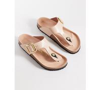 Birkenstock - Gizeh - Ciabatte High Shine new beige-Neutro 37