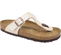 Birkenstock 943871 Gizeh pearl white, Birko Flor Graceful INFRADITO Donna, White EU 41