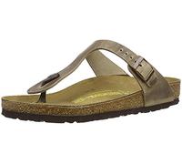 Birkenstock Gizeh Fettleder Art. Nr. 943811, Flip flop unisex adulto, Marrone, 42