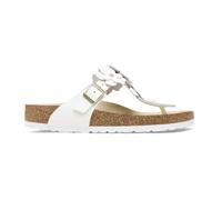 Birkenstock - Gizeh Flowers Regular Fit - - Shoes - Donna - Bianco - 37 EU