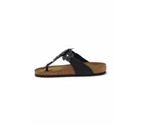 Birkenstock - Gizeh Flowers Regular Fit - - Shoes - Donna - Nero - 40 EU