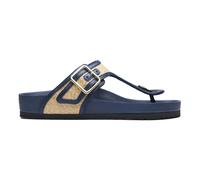 Birkenstock - Gizeh Framed Raffia - - Shoes - Donna - Blu - 37 EU