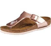 Birkenstock Gizeh Kids, Birko Flor, Infradito, Marrone (Electric Metallic Copper Electric Metallic Copper), 33 EU