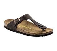 Birkenstock Gizeh Oiled Leather, Sandali Donna, Marrone Habana, 40 EU