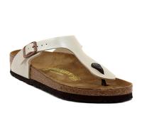 BIRKENSTOCK GIZEH PEARL WHITE infradito Donna 40