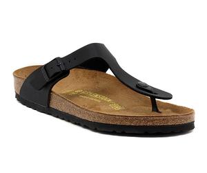 BIRKENSTOCK GIZEH SCHWARZ CALZ N infradito Donna 36