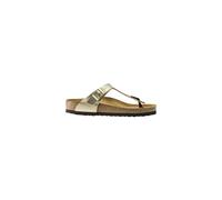 Birkenstock Gold Synthetic Flat Sandals - EU42/US12